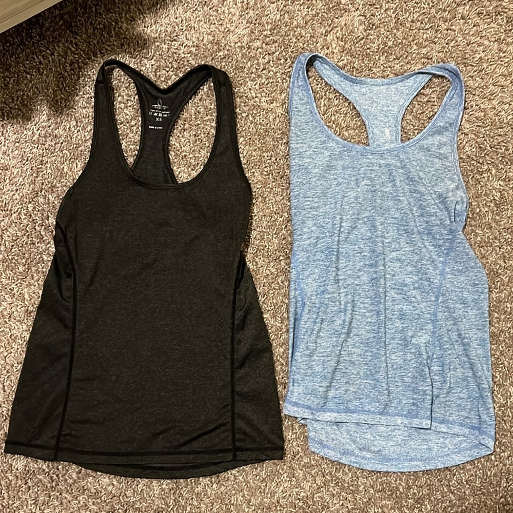 Icyzone 2 pack razor back athletic tank tops